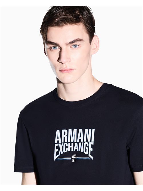 T-shirt Slim Fit basic in Jersey di Cotone ARMANI EXCHANGE | XM002452AF10334/UB101